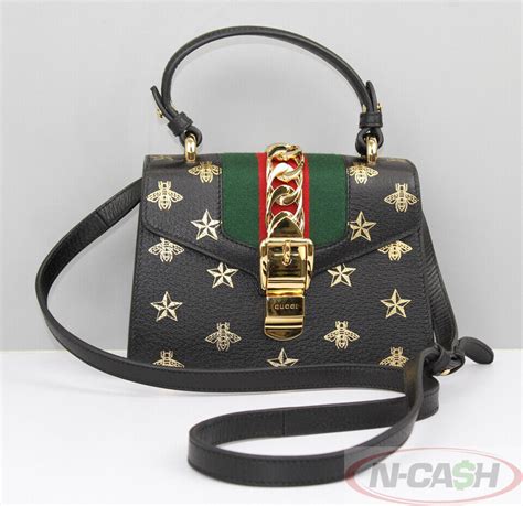 gucci stars and bees|gucci shopping bags.